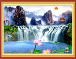 山水壁画