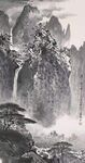 古风手绘山水画