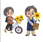 卡通男生