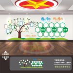 员工企业风采墙