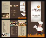 西餐宣传单