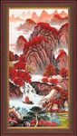 山水中堂画