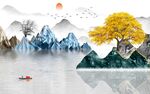 新款 新山水高端画 tif分层