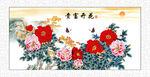 牡丹国画