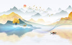 新中式山水
