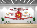 五心好党员文化墙