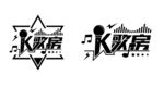 K歌房标志图形设计