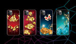 梦幻花纹 玻璃手机壳 图片