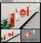 感恩楼梯文化墙