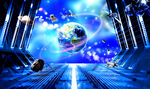 宇宙星空电视背景墙