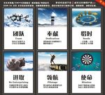 企业文化励志标语挂图壁画装饰画