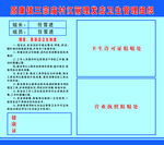 理发店卫生公示栏