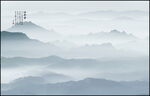  水墨山峰