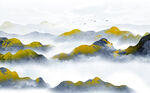 水墨山水画