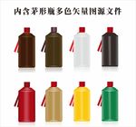 白酒包装瓶子茅形瓶
