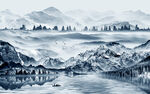 意境山水画