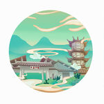 永嘉书院插画