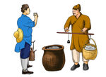 古代粮食交易素材