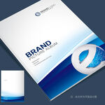 蓝色封面设计 科技封面设计