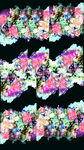 抽象斑驳色彩涂鸦花卉碎花印花图