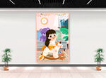 六一儿童节海报展板图片