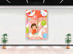 六一儿童节海报展板图片