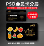 水果店VIP卡 