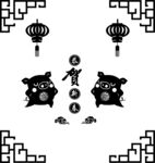 新年 矢量图