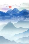 意境山水玄关