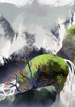 装饰画 晶瓷画 新中式