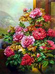 油画花卉