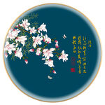 灯光花鸟画