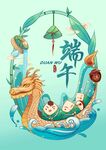 端午节日海报素材