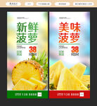 菠萝展板