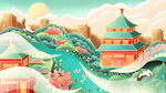 国潮插画