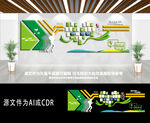 创意企业照片墙公司员工风采墙