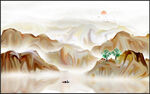 意境山水画