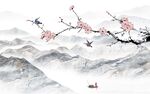 梅花背景墙