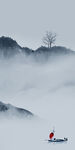 简约 山水玄关画 TIF分层图
