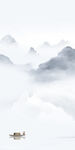 爆款玄关唯美山水 TIF分层