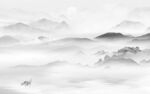 新款高端风格山水 文件分层 