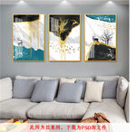 麋鹿抽象玄关