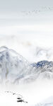 人气玄关山水画 TIF分层图