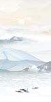 中国风玄关高级山水 文件分层 