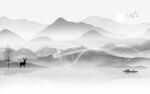 意境山水新画 TIF分层文件