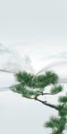 大气山水玄关画 TIF分层画