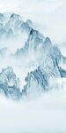 大气玄关风景山水 分层文件 