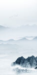 高档 中式唯美山水 文件分层