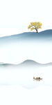 中国风玄关山水 文件TIF分层