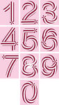 可爱数字